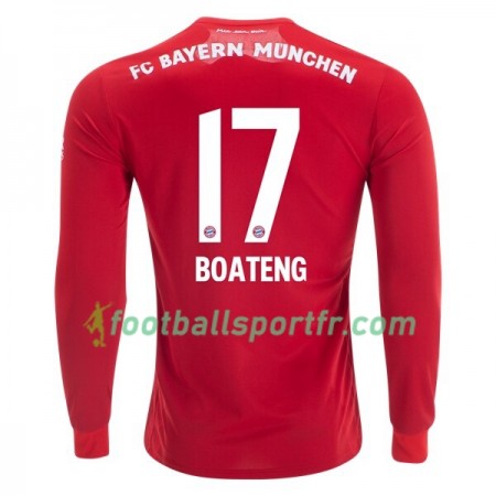 Tenue Bayern Munich Jerome Boateng 17 Domicile 2019-2020 Maillot de Foot ML